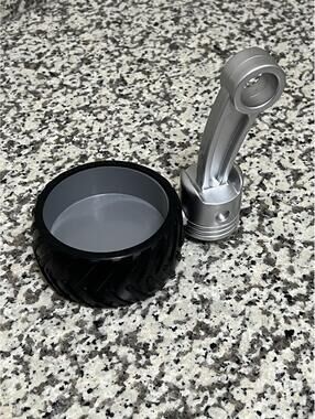 Monster Jam Trucks Souvenir Tire & Piston Rod Gear Holder
